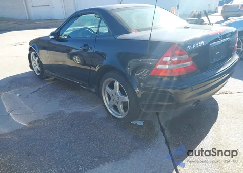 2002 Mercedes-Benz Slk 320 from USA, damaged, VIN WDBKK65F02F253191